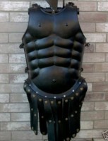 Black Muscle Suite of Body Armor