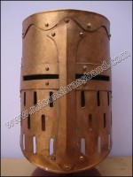 Crusader Helmet Copper Crusader's, Ancient Knight Helmet