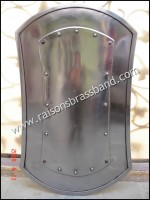 Rectangular Iron Shield SCA Shields