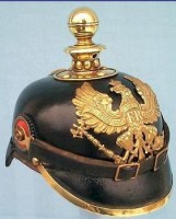 Prussian NCO Artillery Pickelhaube (Spiked Helmet)