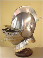 Burgonet Helm Deluxe Europaischen Closed Helm