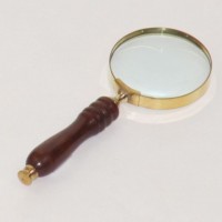 Magnifying Glass Wooden Handle